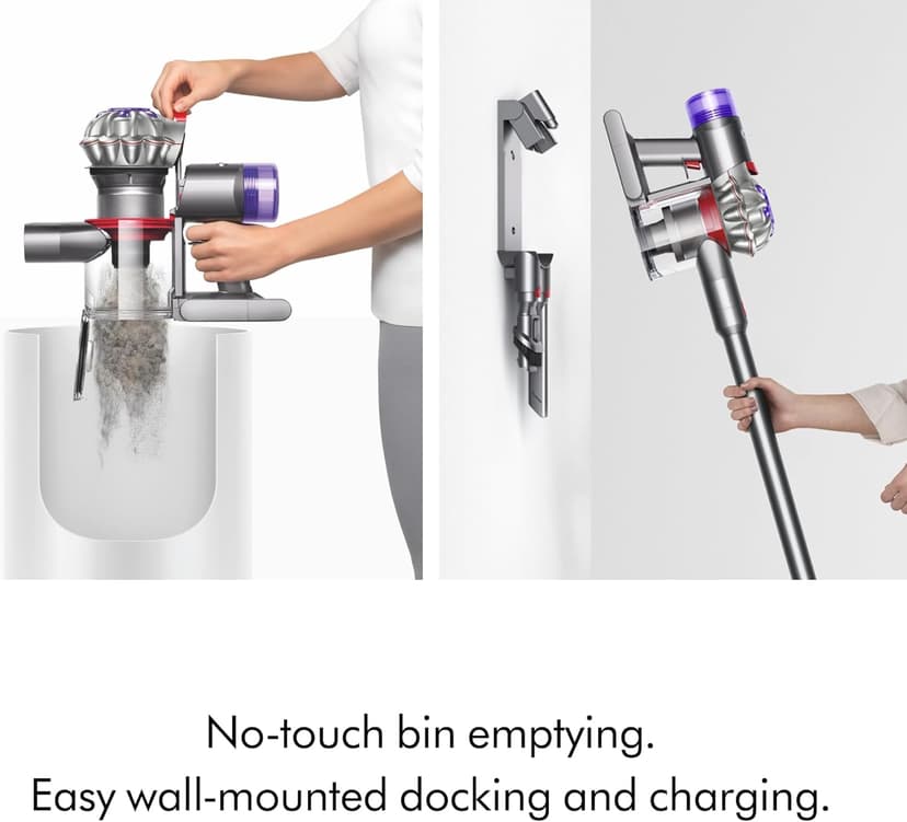 Dyson V8 Plus Cordless Vacuum, Silver/Nickel