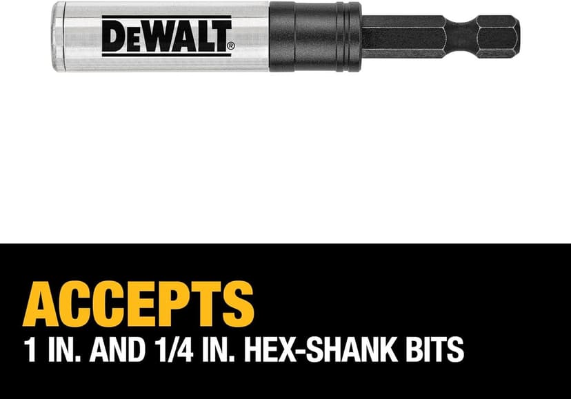 DEWALT Bit Holder, 3-in-1, Impact Ready (DWA3HLDFT)