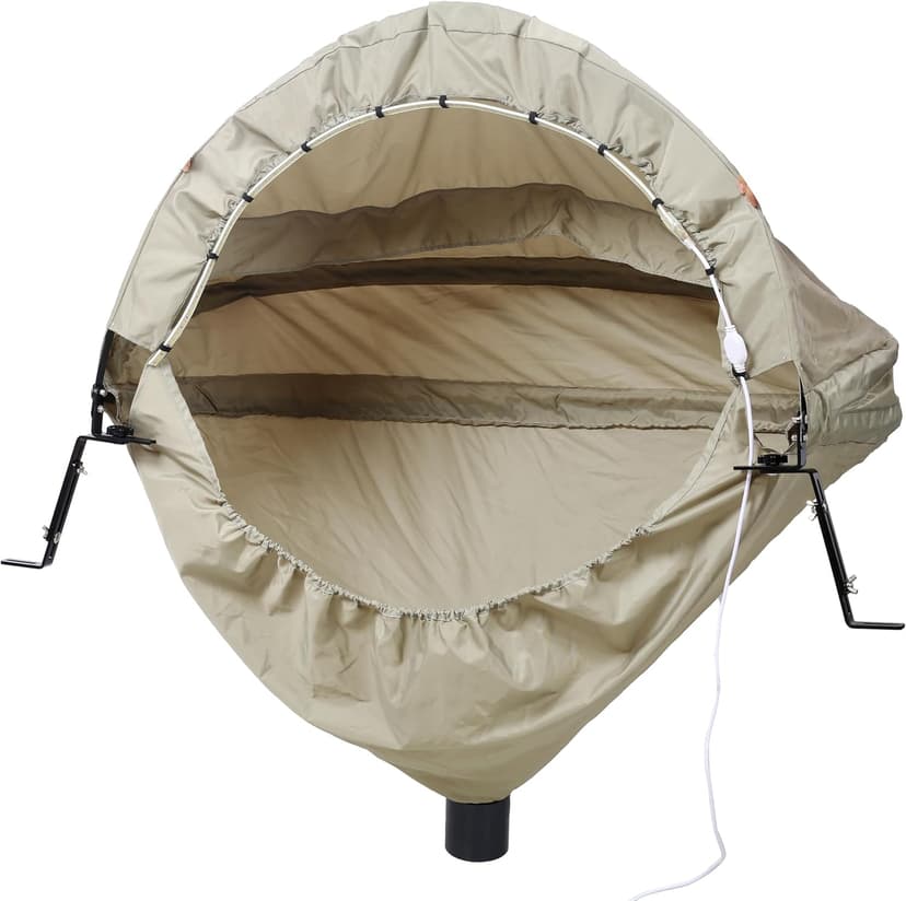 Miter Saw Dust Collector, Universal Dust Hood with Port & Storage Bag, Chop Saw Dust Collector Attachment, Accessory Holes, Fits All Miter Saws