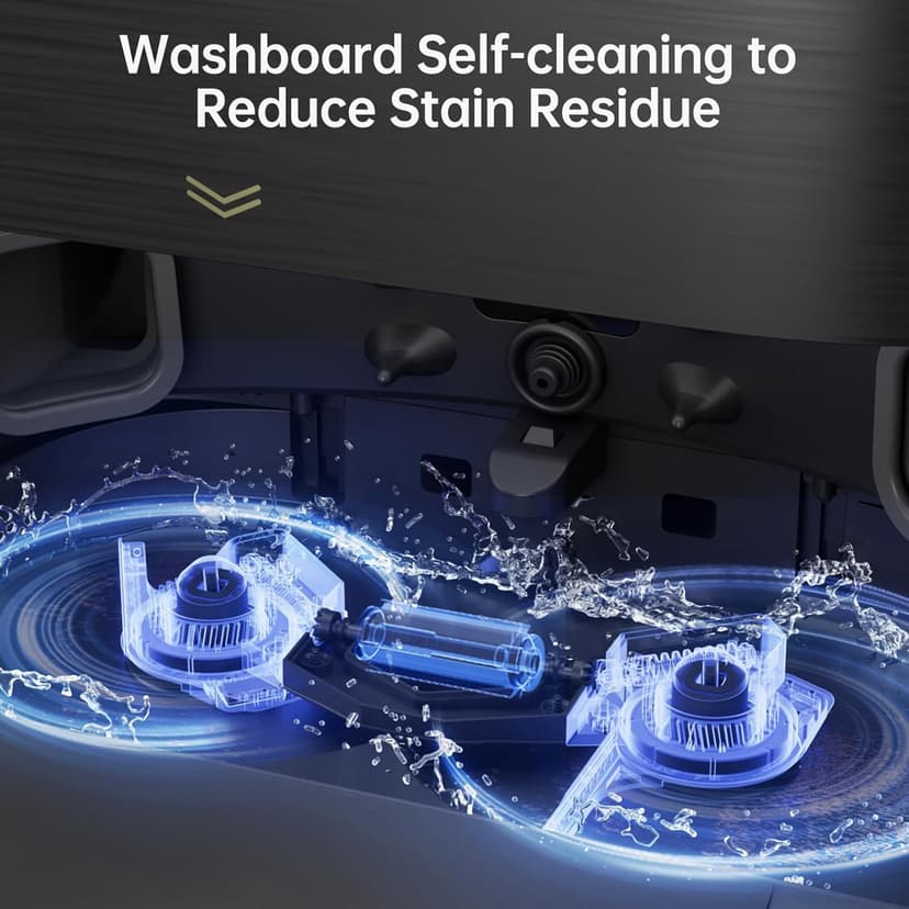dreame X30 Ultra Robot Vacuum and Mop Combo, Extendable & Liftable Mop, 75Days Self-Emptying Robot Vacuum, 260Mins Runtime, 8,300 Pa Suction, 140°F Self-Cleaning & Auto-Drying Mops