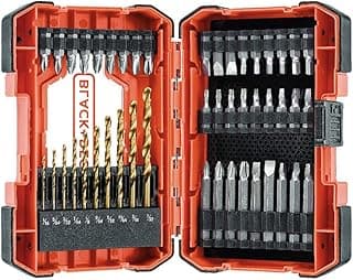 beyond by BLACK+DECKER Drill Bit Set / Screwdriver Bit Set, 46-Piece (BDA46SDDDAEV)