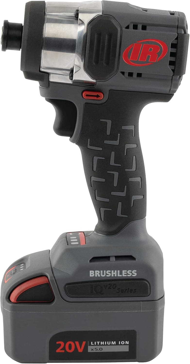 Ingersoll Rand W3111-K22 20V 1/4" Hex Cordless Impact Driver 2 Battery Kit, Mid-Torque, Compact, Pistol Grip