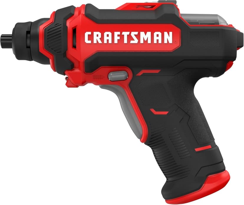 CRAFTSMAN 4V Cordless Screwdriver with Charger and Screwdriving Bits Included (CMHT6650C)