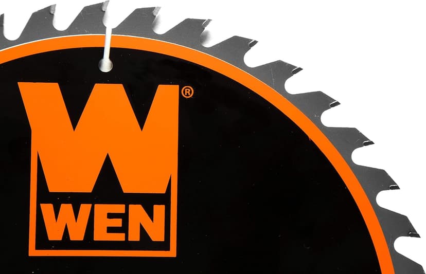 WEN BL1040 10-Inch 40-Tooth Carbide-Tipped Professional Woodworking Saw Blade for Miter Saws and Table Saws