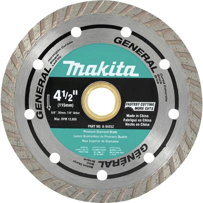 Makita 9557PBX1 4-1/2" Paddle Switch Cut-Off/Angle Grinder