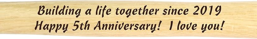 Palmetto Wood Shop Hammer - Laser Engraved Father's Day Gifts, Wood Hammer for Construction, Demolition, DIY Projects, Housework, Carpentry, Metalworking, Framing - Full-Size, 12.5-inch Claw Hammer