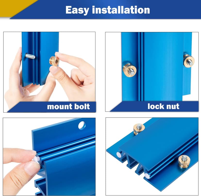KMS7214 Resaw Guide 7" (178mm) Bolt-On Band Saw Fence Accessories, for 14" bandsaw Thin Cutting Strong Helper