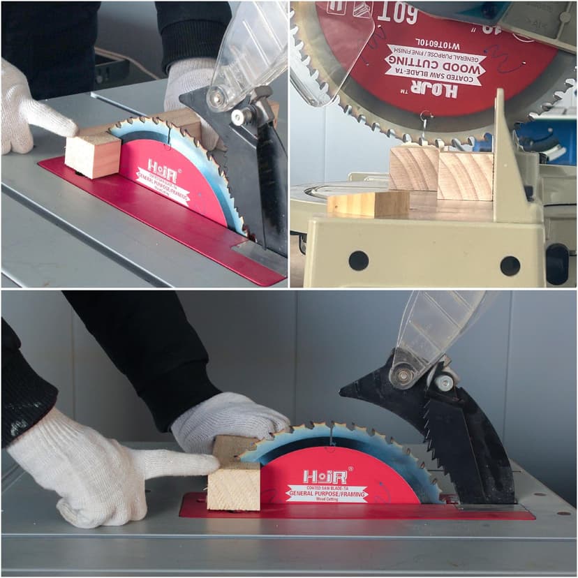 Circular Saw Blades Woodworking TA Series,10" 60-Tooth 5/8" Arbor, for Laminate, Melamine Board, Special Anti-Thermal Adhesion Coating on Cutting Edges -TA,High Finish,Long Life,W10 60T TA