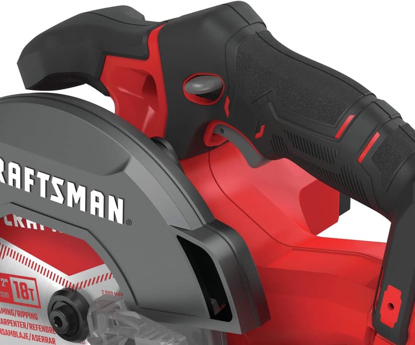 CRAFTSMAN V20 Cordless Circular Saw Kit, 6-1/2 inch, Battery and Charger Included (CMCS500M1)