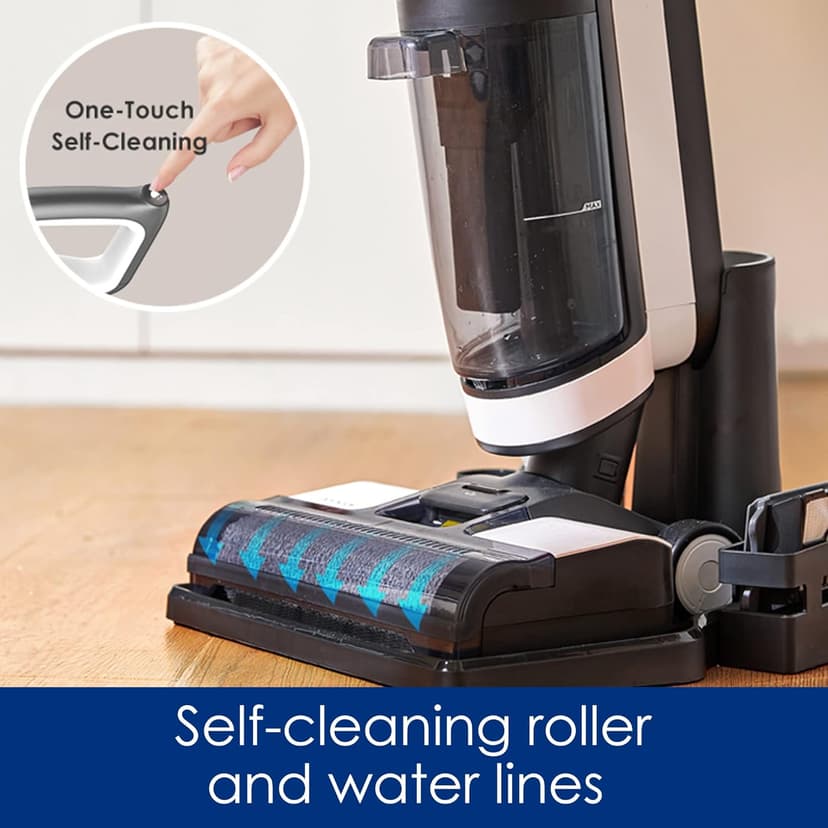 Tineco Floor ONE S3 Cordless Hardwood Floors Cleaner & Pure ONE Station Cordless Stick Vacuum Cleaner with 3L Dust Clean Station