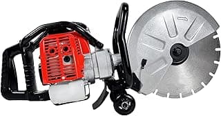 JKCHENPRO 3500W Electric Concrete Saw - 16" Cut-Off Saw with Diamond Blade, 6.1" Max Cutting Depth, 110V Power for Asphalt & Masonry