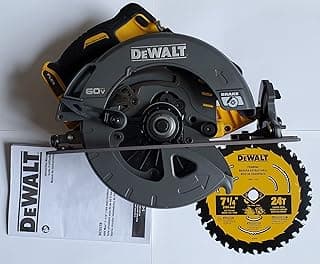 Dewalt DCS578BR 60V MAX FLEXVOLT Brushless Lithium-Ion 7-1/4 in. Cordless Circular Saw with Brake (Tool Only) (Renewed)