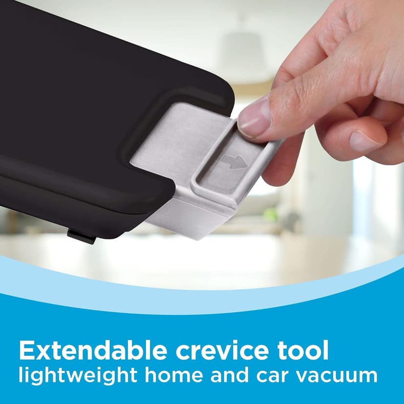 BLACK+DECKER dustbuster PIVOT VAC Cordless Handheld Vacuum, Home and Car Vacuum with Crevice Tool and Pivot Nozzle (BDH2000PL)
