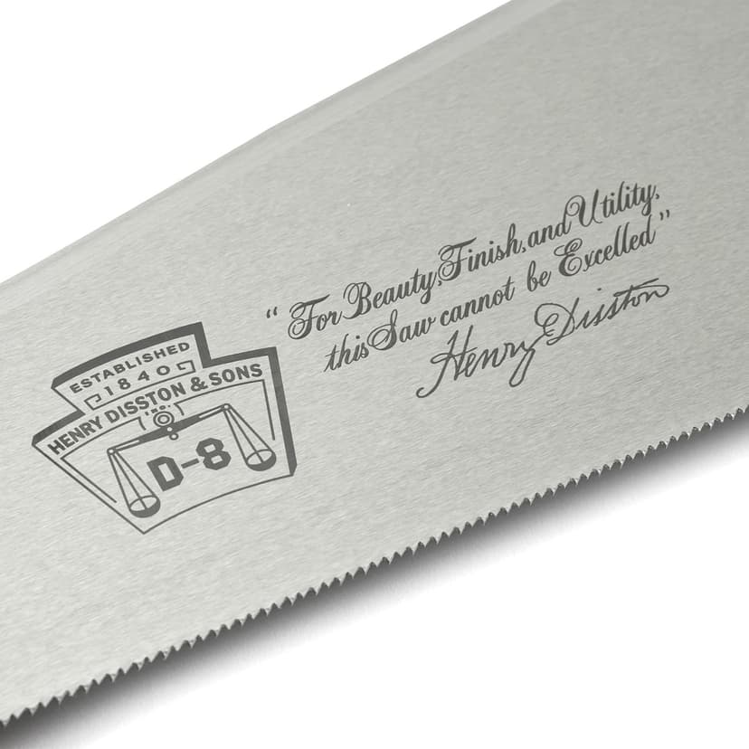 Disston 26” Walnut Handled Professional Cross Cut Saw for Wood