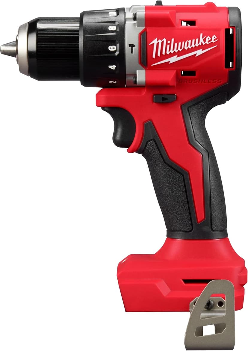 Milwaukee Electric - M18COMPACT BRUSHLESS 1/2 INCH Hammer Drill/Driver