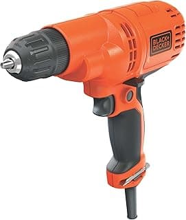 BLACK+DECKER Corded Drill, 5.5-Amp, 3/8-Inch (DR260C)