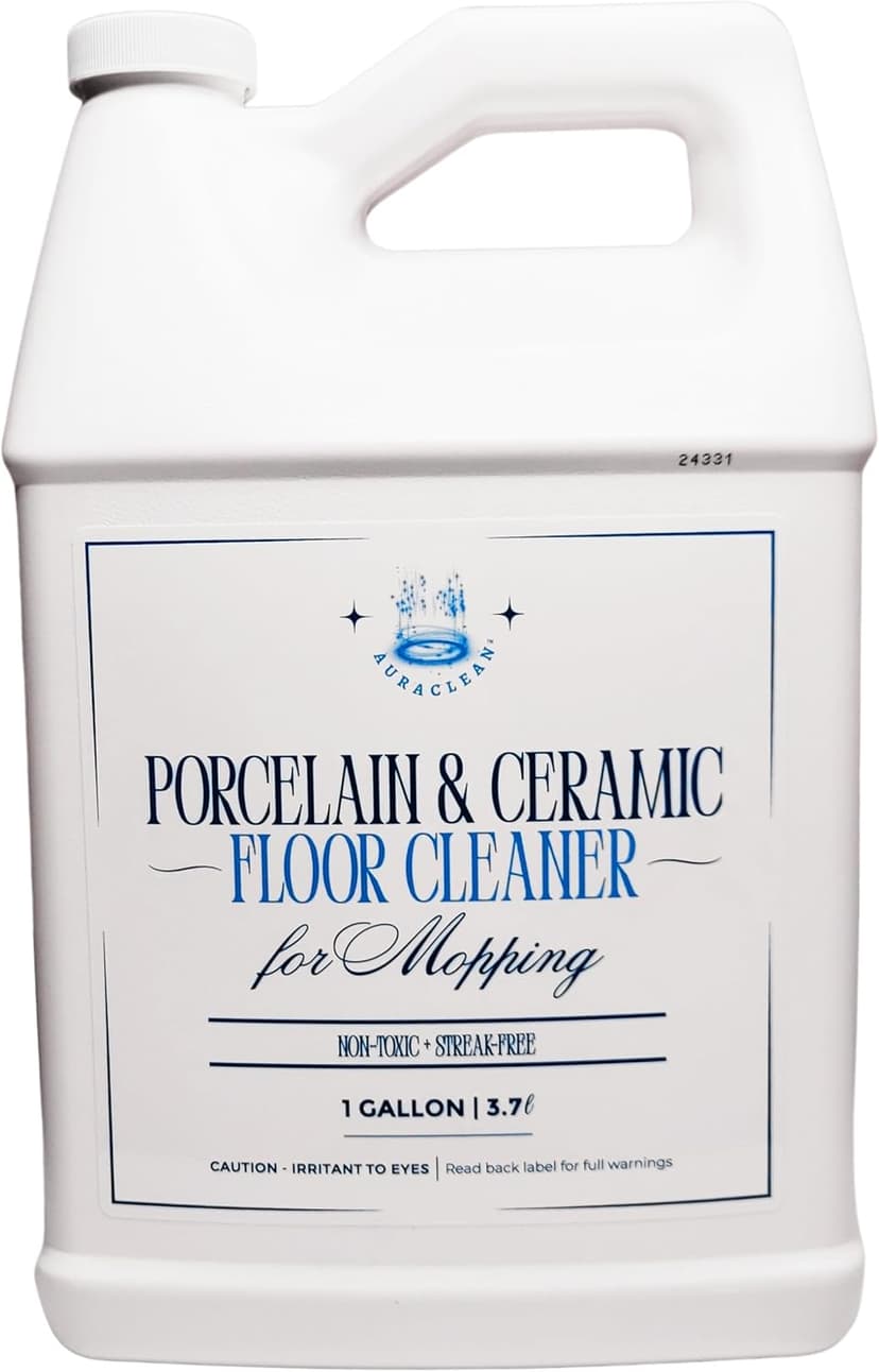 Porcelain & Ceramic Tile Floor Cleaner Concentrate for mopping. Streak-Free Clean, Ph Neutral and non-Toxic, Safe for Granite, Marble, Travertine, Limestone, and more 128 fl oz (1 gallon)