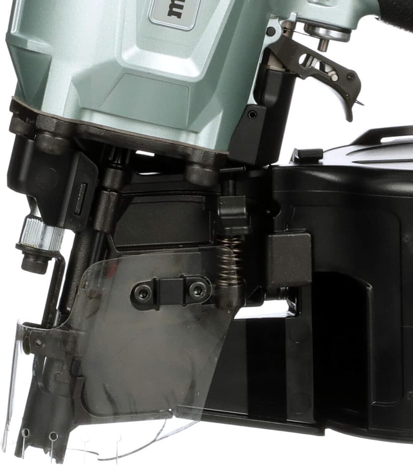 Metabo HPT Coil Framing Nailer | Pro Preferred Brand of Pneumatic Nailers | 15 Degree Magazine | Accepts 2-Inch up to 3-1/4-Inch Nails | Ideal for Wall Sheathing, Roof Decking, & Subflooring | NV83A5