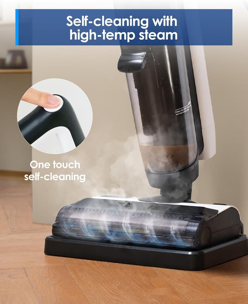 Tineco iFLOOR 5 Steam Wet Dry Vacuum All-in-one & Replacement Brush Roller