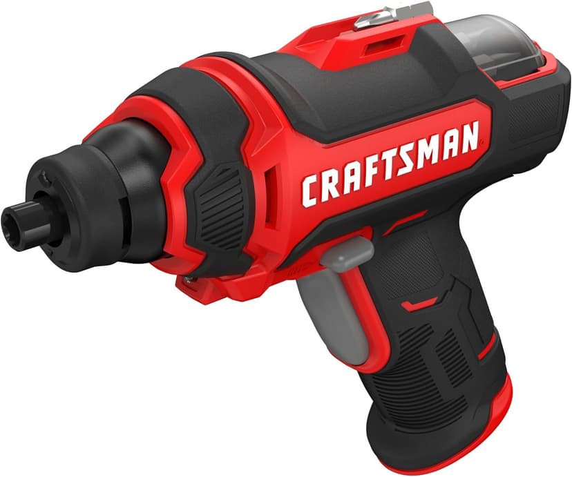 CRAFTSMAN 4V Cordless Screwdriver with Charger and Screwdriving Bits Included (CMHT6650C)
