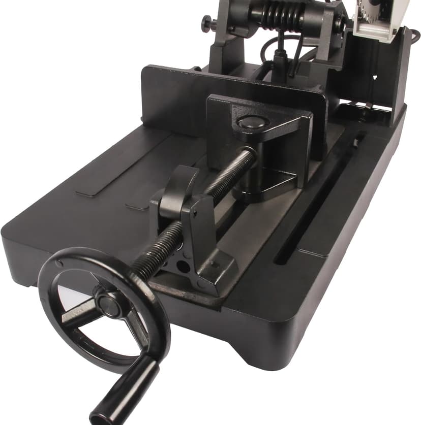 KAKA INDUSTRIAL Metal Cutting Chop Saw 14-Inch, 15-Amp Motor, Cuts Steel, Rebar, Iron, Aluminum, 0-45° Adjustable Angle CHS-355