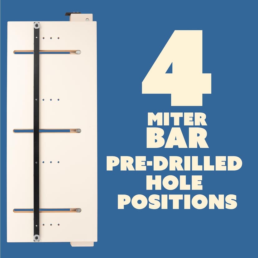 Adjustable Taper/Straight Line Jig with Blade Safe Hold Downs, Great for Tapering Table & Chair Legs, Fast Tapered Cutting Taper Jig for Table Saw
