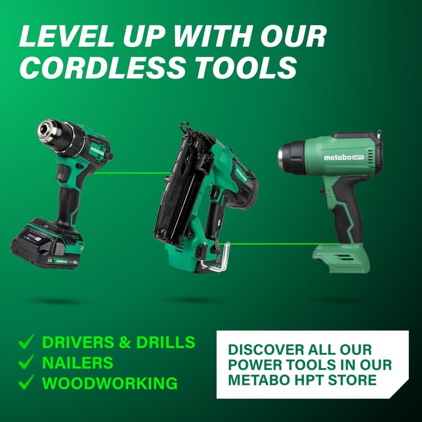 Metabo HPT 12-Inch Dual Bevel Sliding Miter Saw, 4000 RPM No-Load Speed, 45° Left and Right Bevel Range, Precision Miter Angles, 9 Detent Stops, Xact Cut Shadow Line, C12RSH3