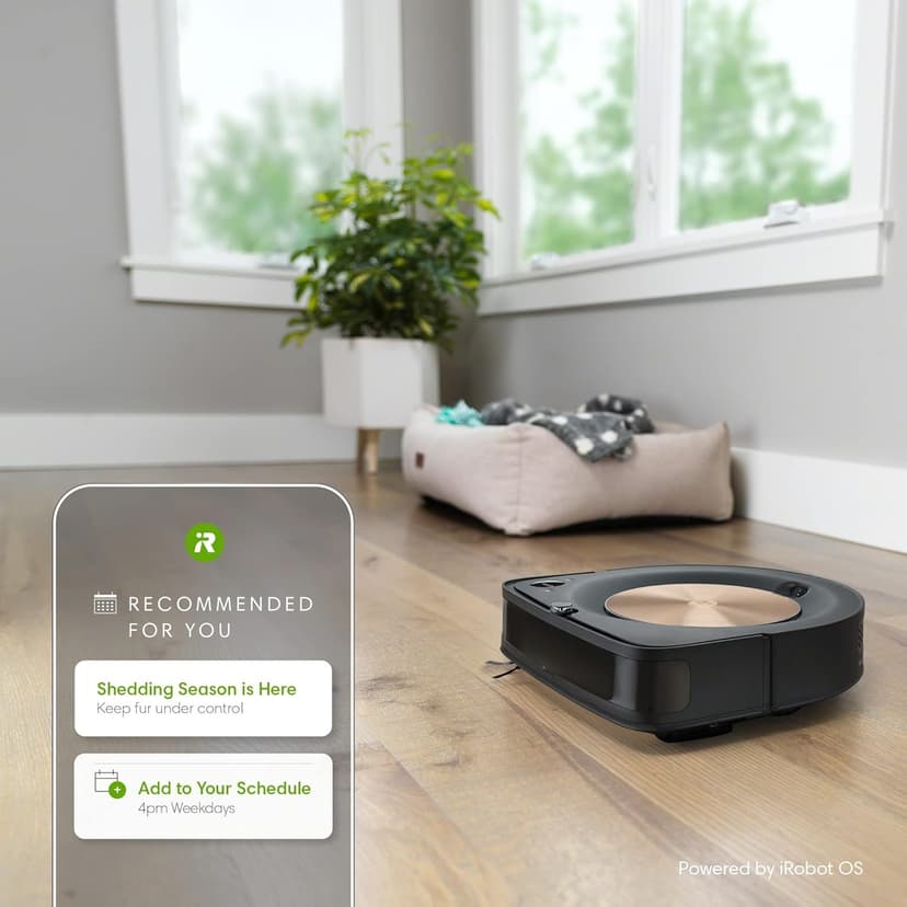 iRobot Roomba s9+ Self Emptying Robot Vacuum - Self-Empty for 60 Days, Detects & Cleans Around Objects in Your Home, Smart Mapping, Powerful Suction, Corner & Edge Cleaning