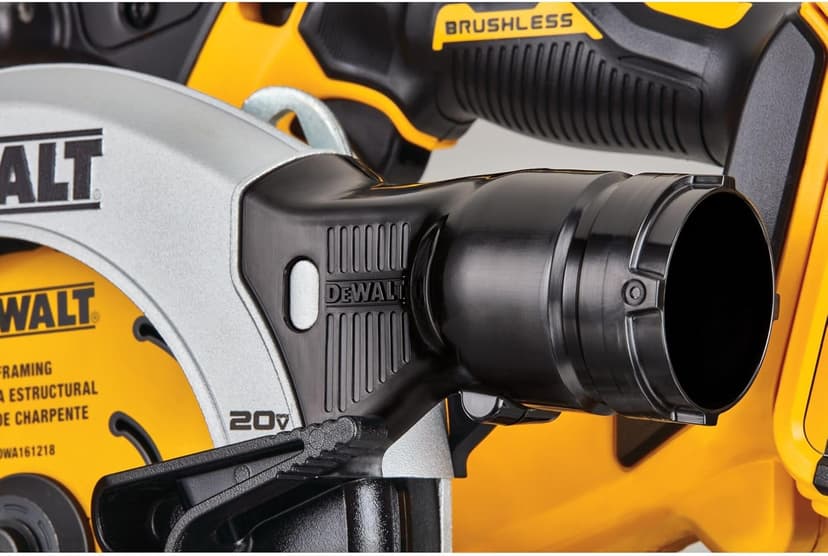 DEWALT 20V MAX* Circular Saw, 6-1/2-Inch, Cordless, Battery and Charger Included (DCS565P1)