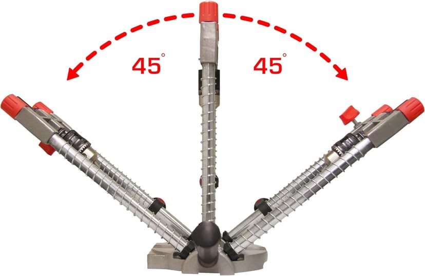 Richelieu R77229 Multi Angled Drill Guide Attachment for 1/4 in. & 3/8 in. Drills, Silver