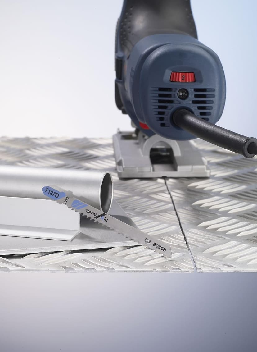 Bosch T-127D Jigsaw Blades for Aluminum and Non-Ferrous Metals 5 Piece Set