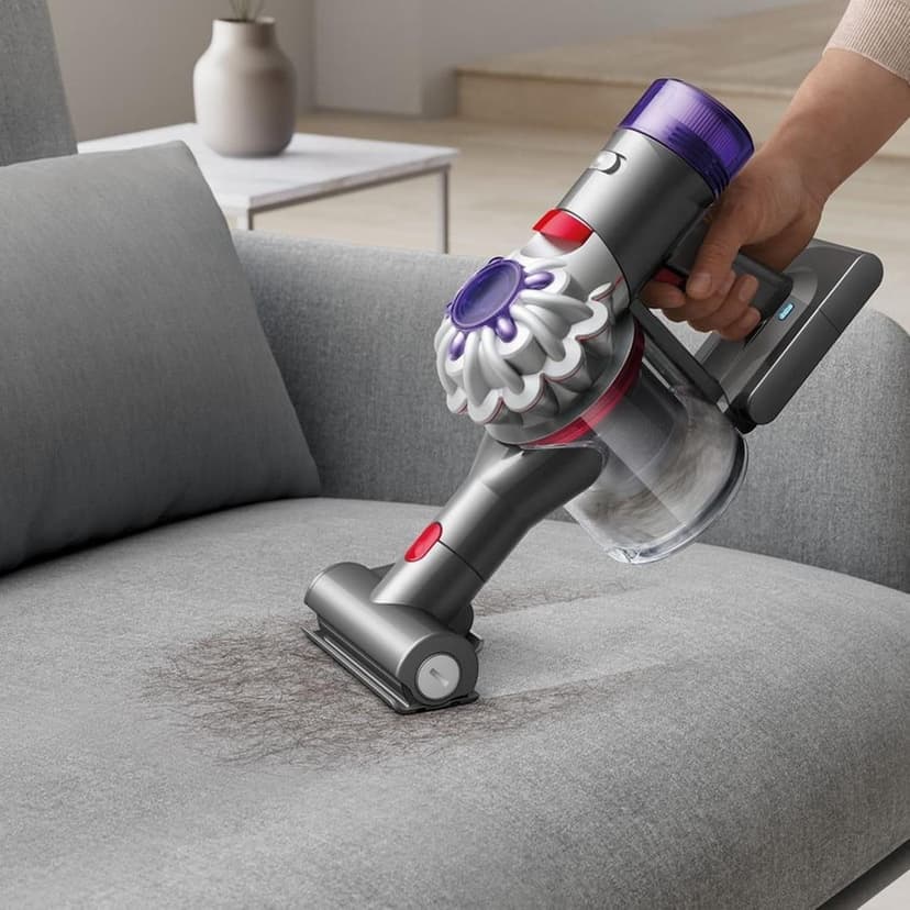 Dyson V8 Car+Boat HH15 Handheld Vacuum (Silver) - International Version (100V - 240V)