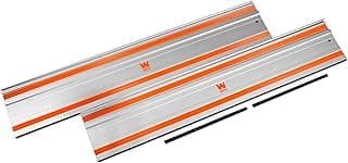 WEN CT9110 110-Inch Track Saw Track Guide Rail and Adapters