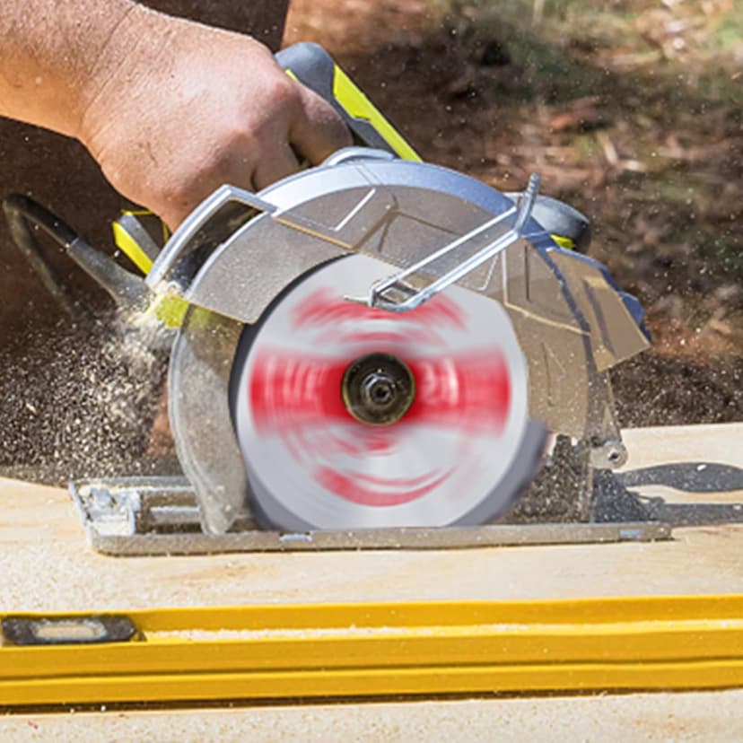 5-1/2" (10mm Arbor) Circular Saw Blades 24T&48T, Carbide Tipped Teeth, Heavy Duty TCT Saw Blades for Cutting Various Wood, Plastic and Composite Materials