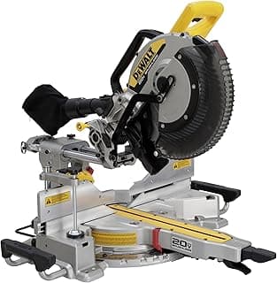 DEWALT 20V MAX XR 12 inch Double Bevel Sliding Miter Saw, Cordless, Tool Only (DCS785B)