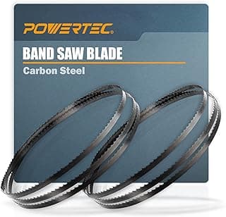 POWERTEC 80 Inch Bandsaw Blades, 1/8" x 14 TPI Band Saw Blades for Sears Craftsman 12" Band Saw for Woodworking, 2 Pack (13194-P2)
