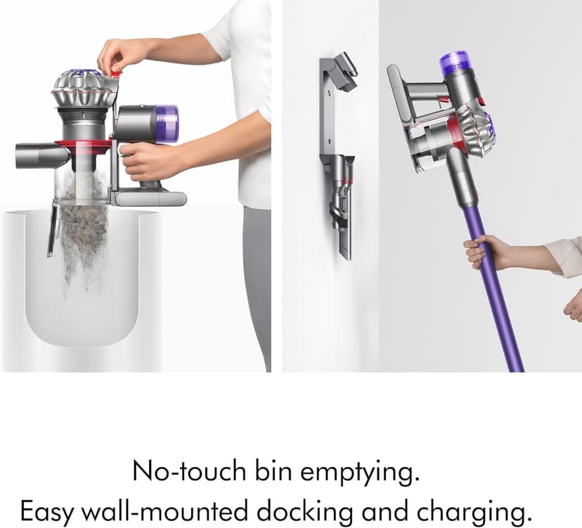 Dyson V8 Extra Cordless Vacuum Cleaner, Purple