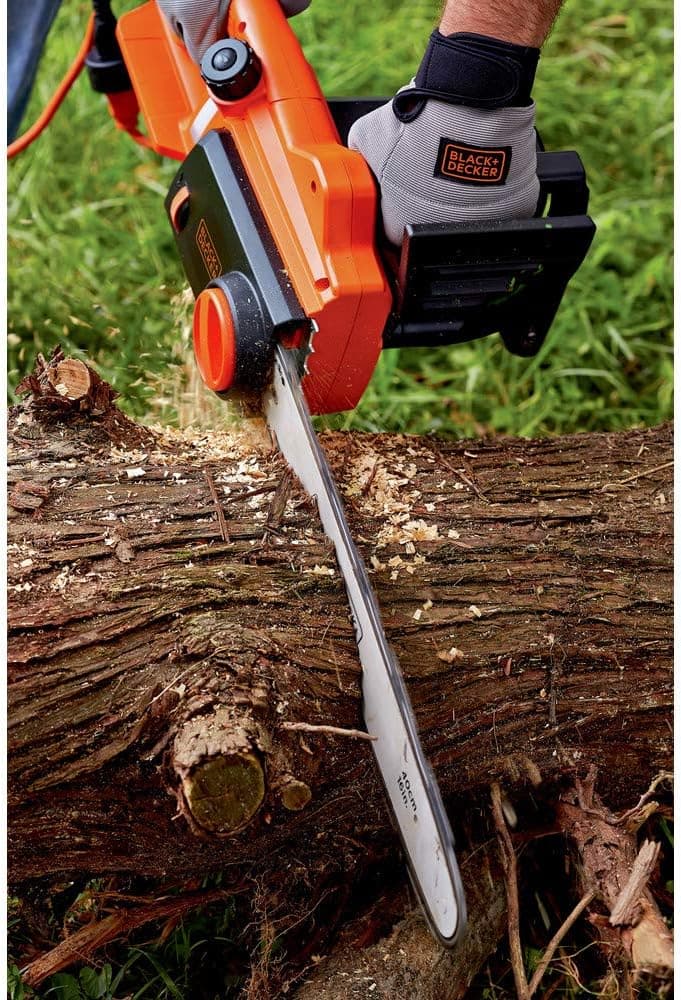 BLACK+DECKER 12 Amp 16 in. Electric Chainsaw (CS1216)