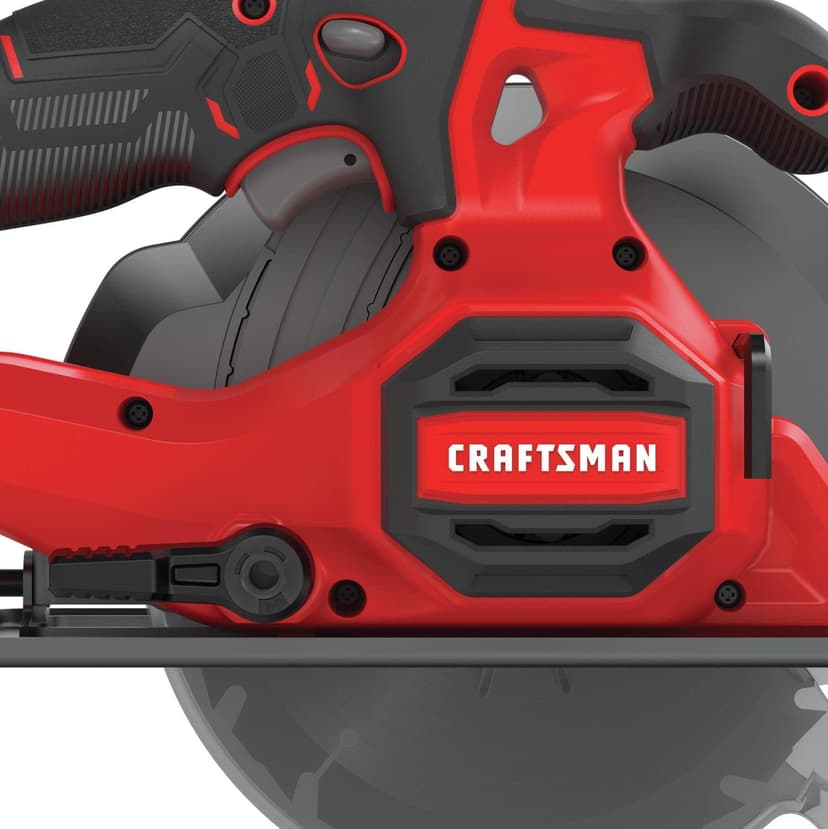 CRAFTSMAN V20 Cordless Circular Saw Kit, 6-1/2 inch, Battery and Charger Included (CMCS500M1)