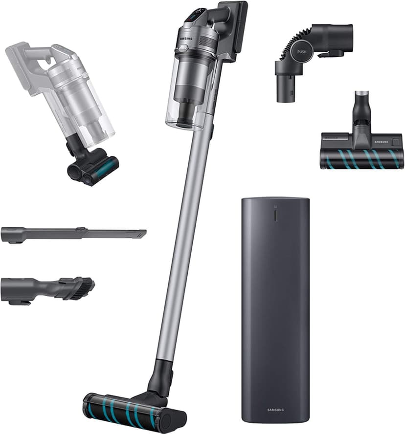 Samsung Jet 75 Jet Cordless Stick Vacuum, Grey