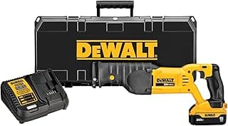DEWALT 20V MAX* Cordless Reciprocating Saw, Battery and Charger Included (DCS380P1)
