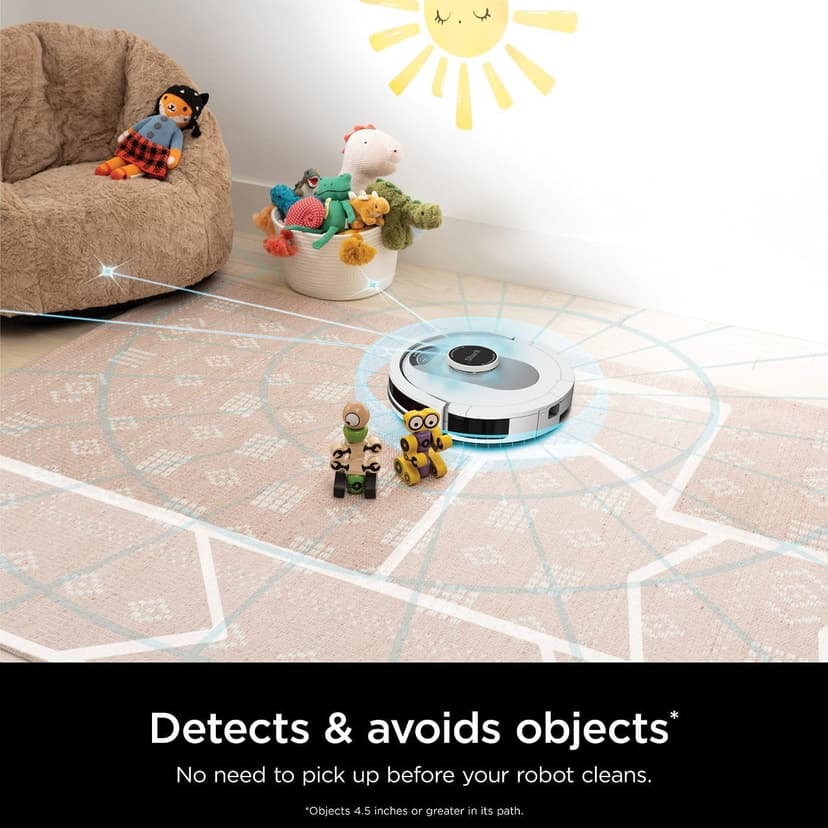 Shark AI Ultra Voice Control Robot Vacuum with Matrix Clean Navigation, Home Mapping, 60-Day Capacity, XL Self-Empty Base for Homes with Pets, Carpet & Hard Floors