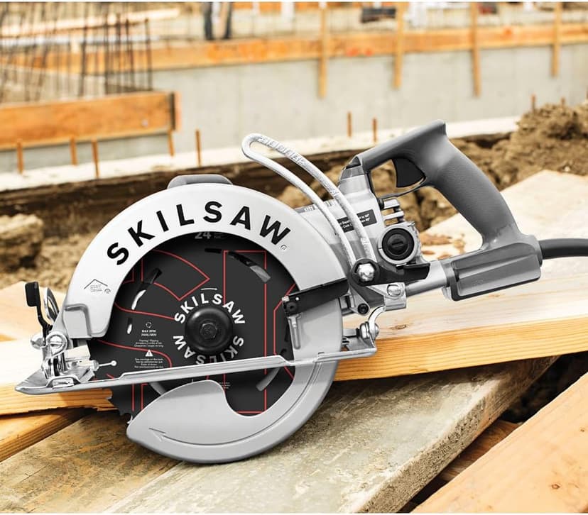 SKILSAW SPT78W-01 15-Amp 8-1/4-Inch Aluminum Worm Drive Circular Saw