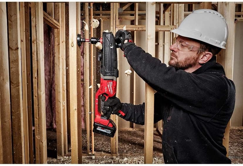 Milwaukee 2811-20 M18 FUEL 18-Volt Brushless Cordless GEN 2 SUPER HAWG 7/16 in. Right Angle Drill (Tool-Only)