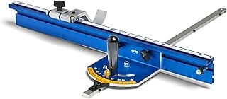 Kreg KMS7102 Table Saw Precision Miter Gauge System - Factory Calibrated - with Miter Gauge Fence & Bar - Miter Gauge for Table Saw
