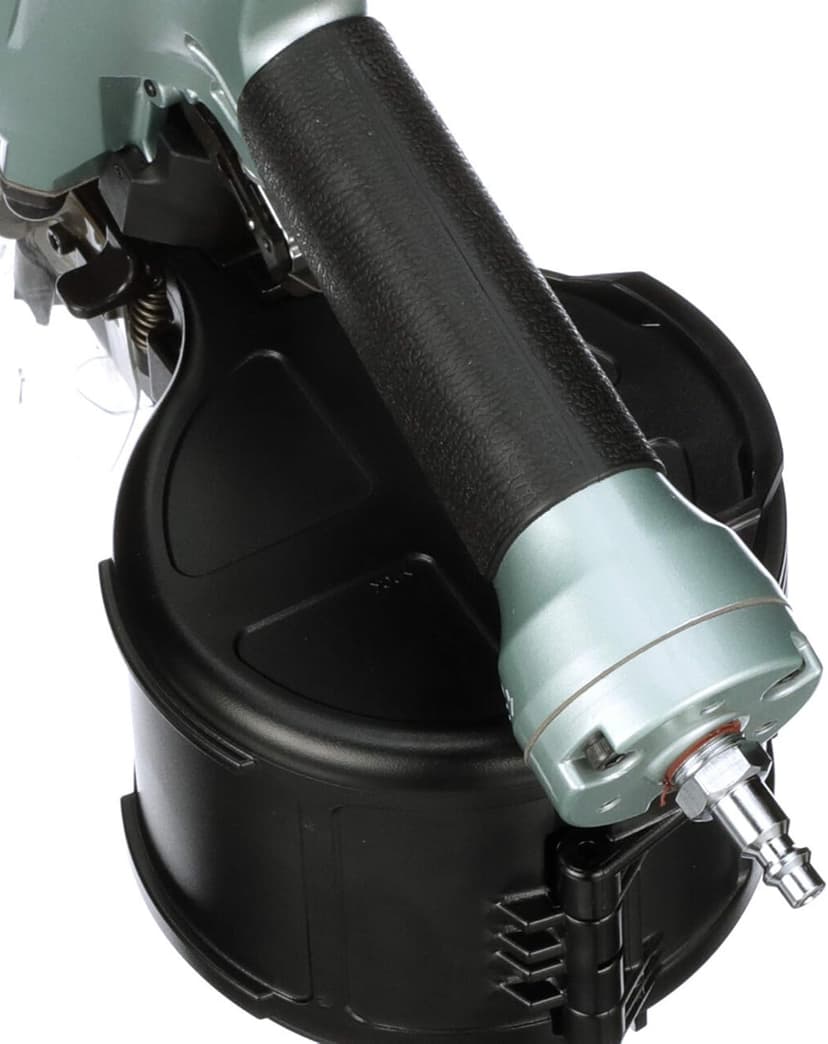Metabo HPT Coil Framing Nailer | Pro Preferred Brand of Pneumatic Nailers | 15 Degree Magazine | Accepts 2-Inch up to 3-1/4-Inch Nails | Ideal for Wall Sheathing, Roof Decking, & Subflooring | NV83A5