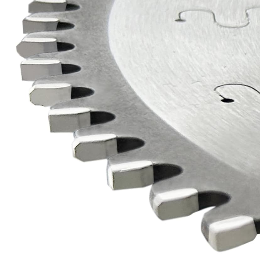 FOXBC 10-Inch Saw Blade 80-Tooth TCG for Aluminum and Non-Ferrous Metal & Plastic Cutting with 5/8-Inch Arbor