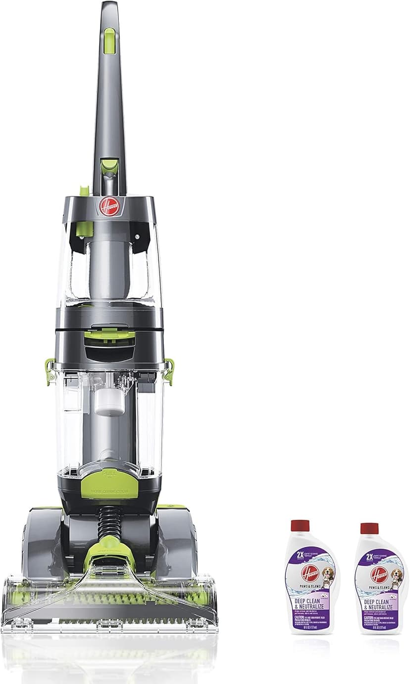 Hoover Pro Clean Pet Upright Carpet Cleaner Machine, Carpet Shampooer Machine for Home and Pets, Pair with a Hoover Portable Spot Cleaner Solution for a Bright, Refreshed Home