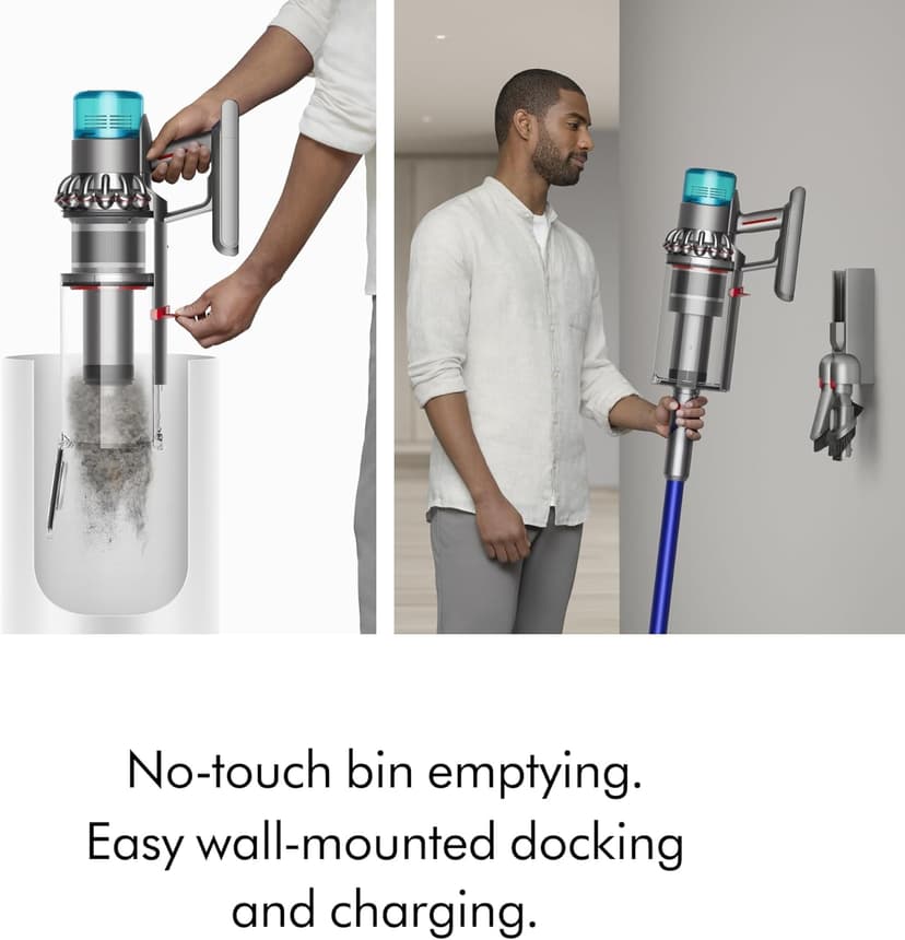 Dyson Gen5outsize Cordless Vacuum Cleaner, Nickel/Blue, Extra Large
