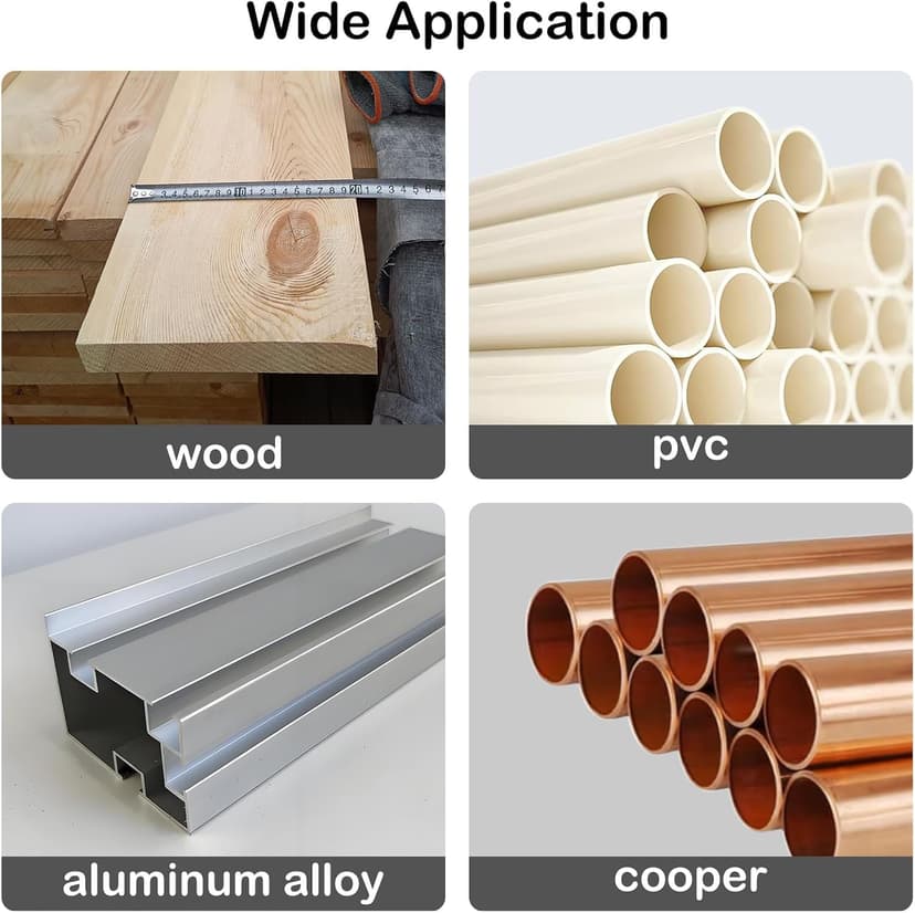 Aluminum Frame Mini Hacksaw with 10" Flexible Bi-Metal HSS Blade for Metal and Wood